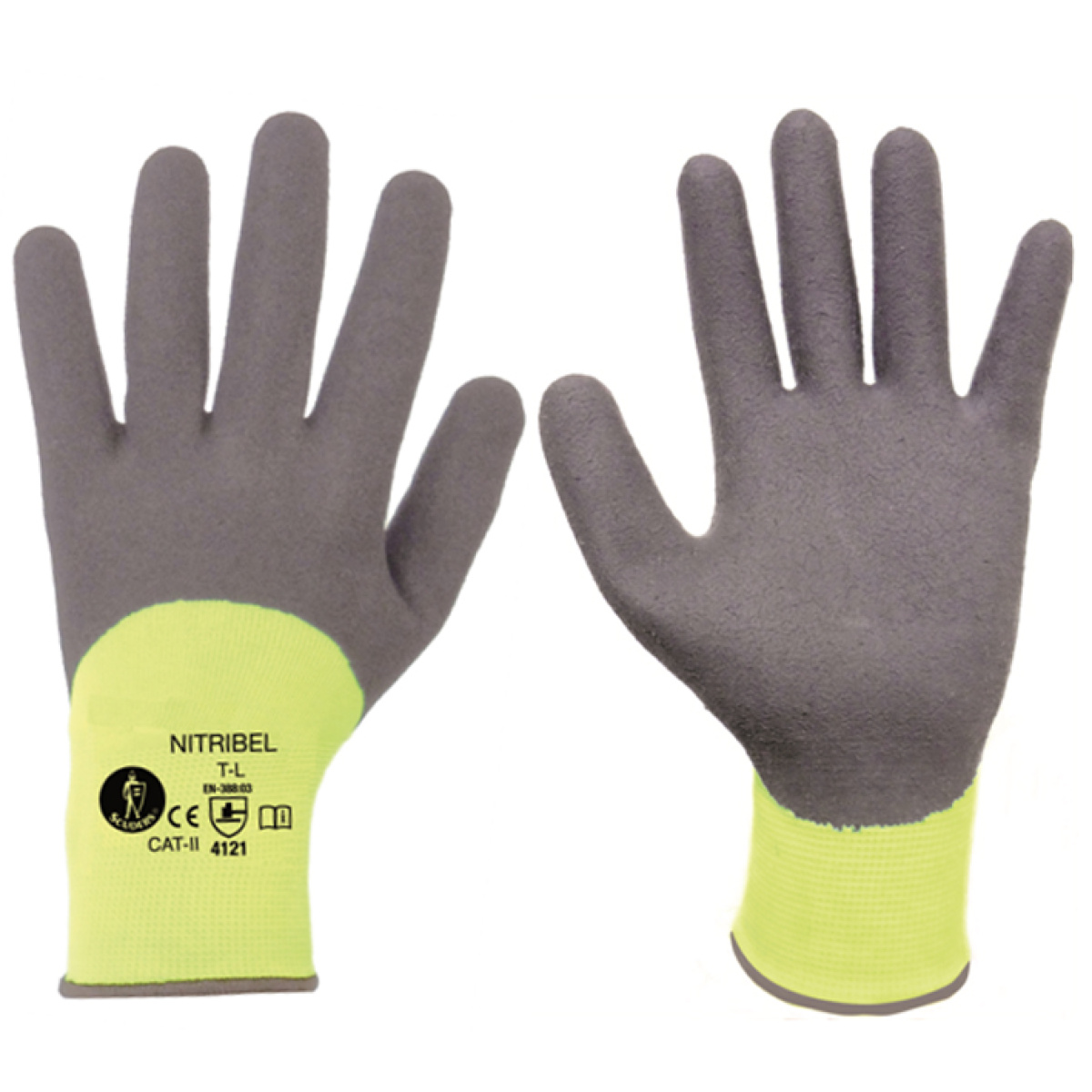  guantes nitrilo nylon t-l gama profissional 