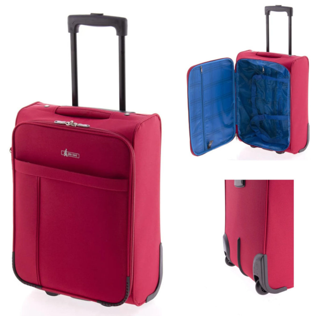  maleta trolley cabina smarty 1420 john travel lazer e desporto johntravel