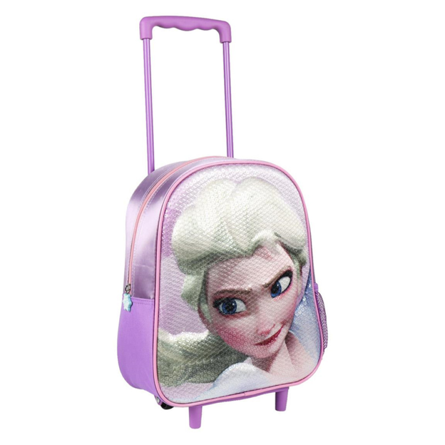  mochila trolley frozen 3d nursery infantil 