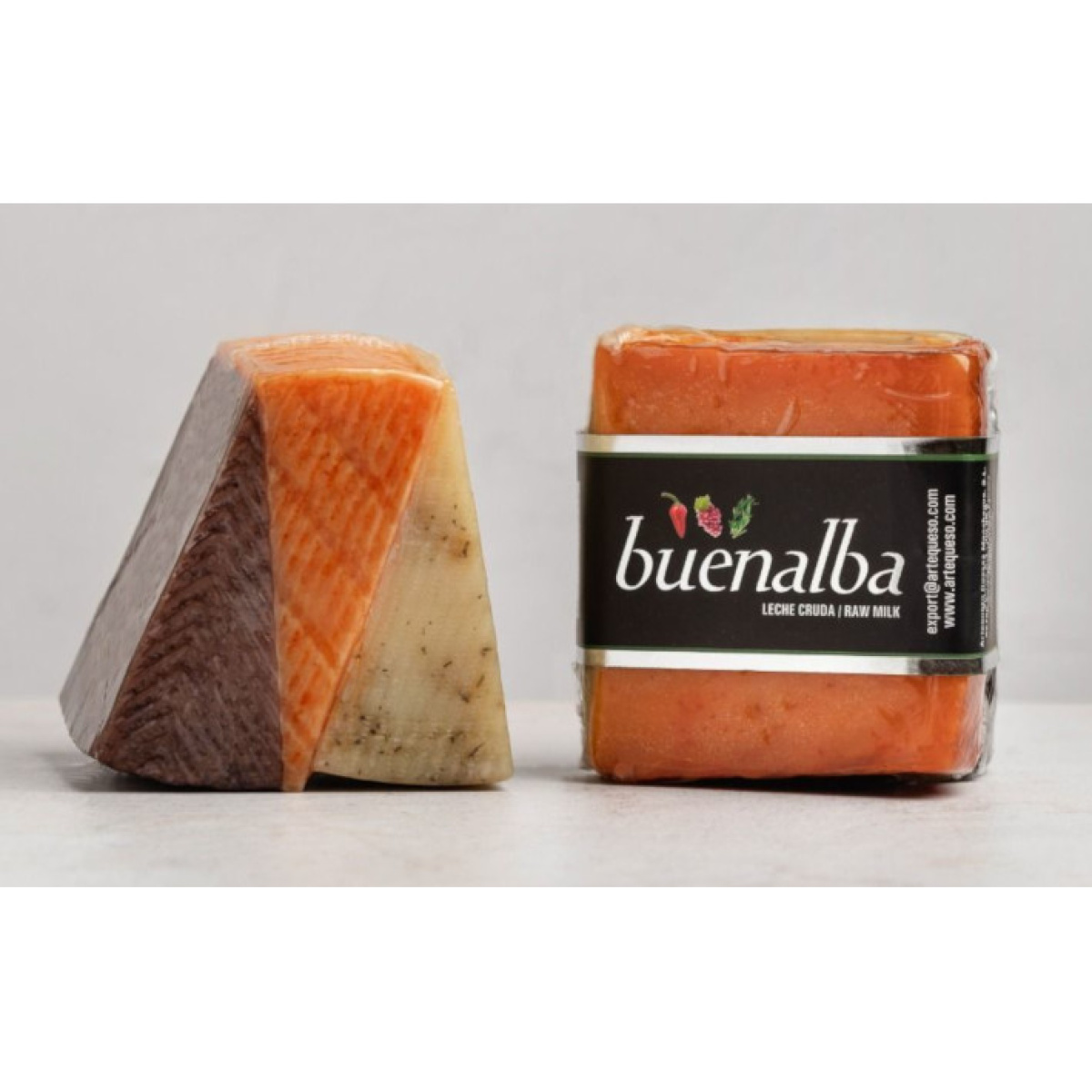  pack 3 cuñas queso buenalba alimentação buenalba