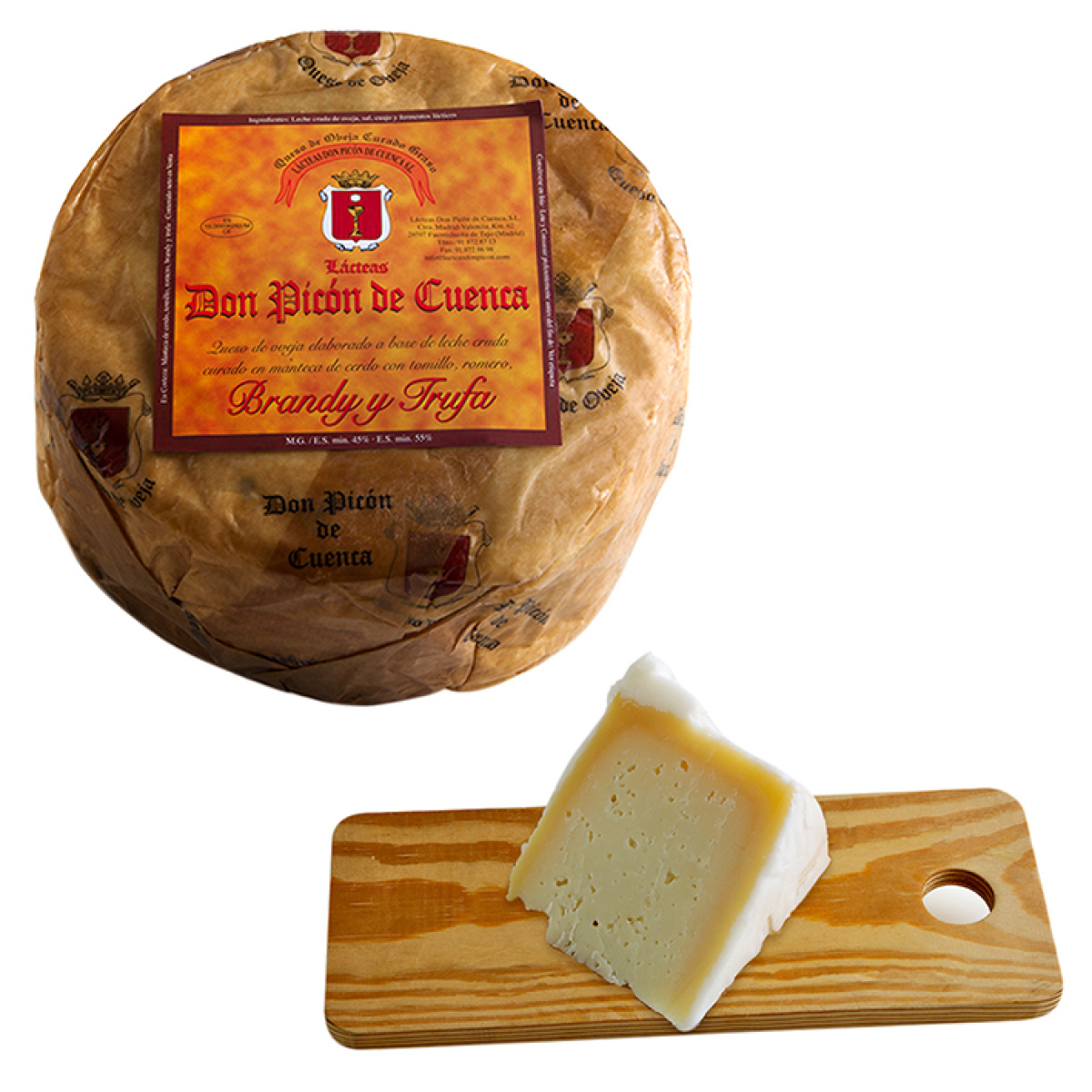  queso don picón de cuenca 2 kg. alimentação donpiconde