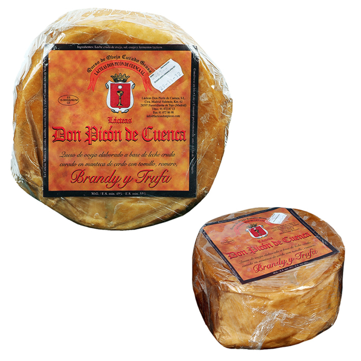  queso don picón de cuenca 3 kg. alimentação donpiconde